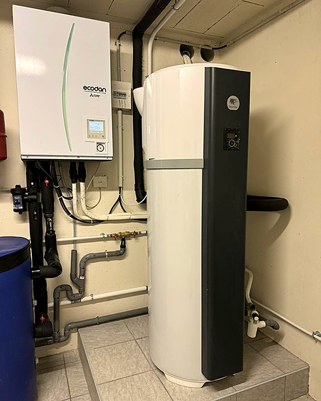 Chauffe-eau thermodynamique installation sanitaire ECS Bas-Rhin
